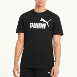 Puma ESS Logo Tee Black 586666-01-S