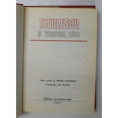 TITULESCU SI STRATEGIA PACII , coordonator GH. BUZATU , 1982