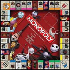 Jucarie Nightmare Before Christmas Monopoly foto