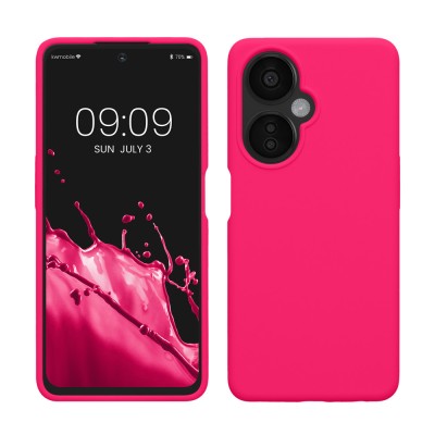 Husa Kwmobile pentru OnePlus Nord CE 3 Lite/Nord N30, Roz, Silicon, KWM000018XT006C foto