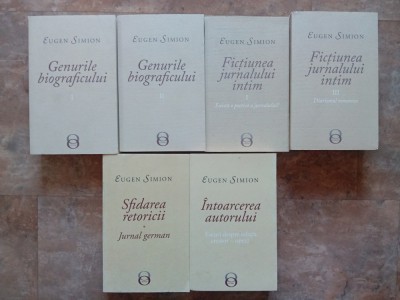 Lot de 6 carti Eugen Simion foto