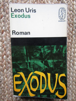 Exodus - Leon Uris IN LIMBA GERMANA foto