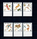 Senegal 1990 - Jocurile Olimpice, sport, serie neuzata