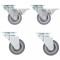 Gossi roti pivotante, 4 buc., 50 mm