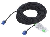 Cablu patch LOGILINK RJ45 U/UTP Cat 6a 15m negru