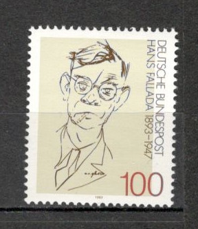 Germania.1993 100 ani nastere H.Fallada-scriitor MG.813