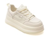 Pantofi sport GRYXX albi, 25166, din piele naturala