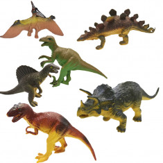 Set 6 figurine dinozaur 11 cm Unikatoy 243895, Multicolor foto