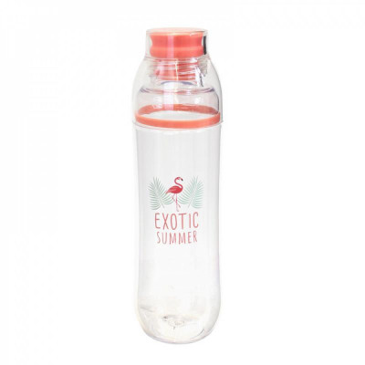 Sticla din plastic cu capac, Exotic Summer, 700 ml foto