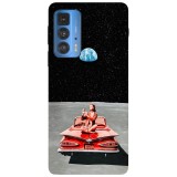 Husa compatibila cu Motorola Moto G22 model retromania, Silicon, TPU, Viceversa, Transparent, Carcasa