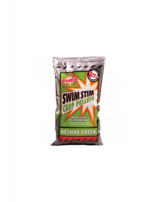 Dynamite Baits - Swim Stim Betain Green Pellets 2mm 900g foto