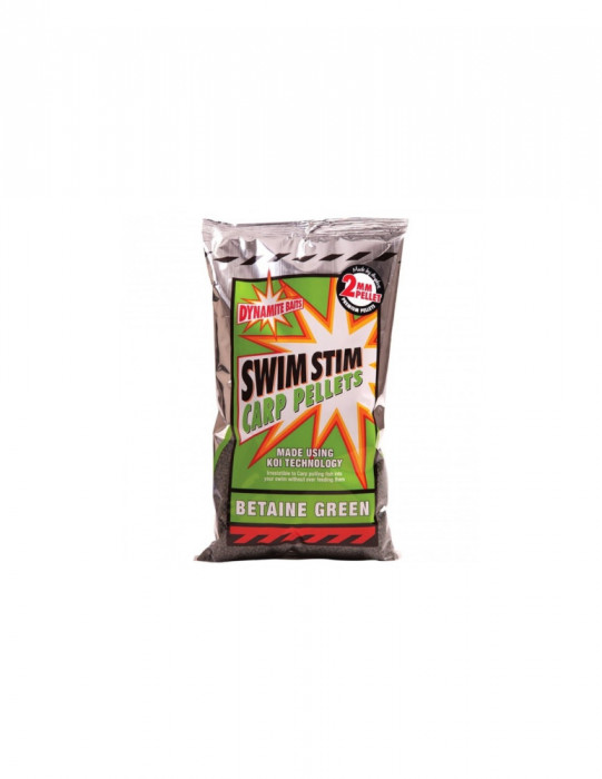 Dynamite Baits - Swim Stim Betain Green Pellets 2mm 900g
