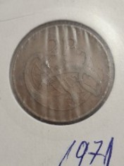 2 pence 1971 irlanda foto