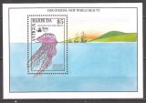 ANTIGUA BARBUDA 1990 ANIVERSARE 500 DE ANI DE LA DESCOPERIREA AMERICI ( colita dt.) MNH