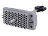 Conector Dreptunghiular Soclu Hermofrodit Policarbonat