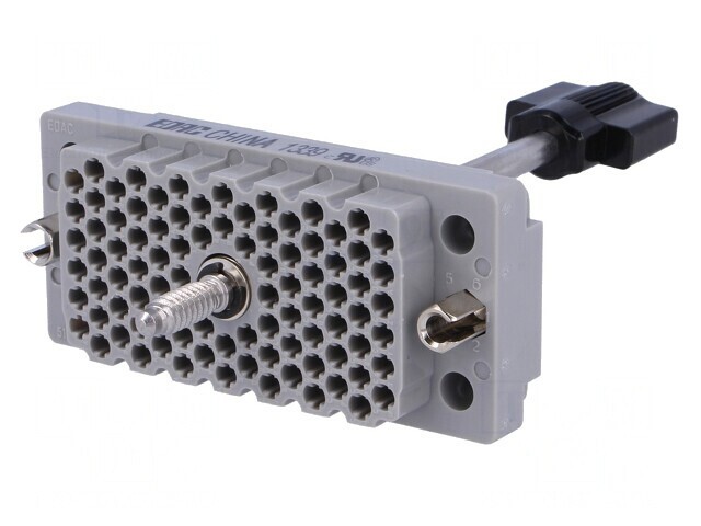 Conector Dreptunghiular Soclu Hermofrodit Policarbonat