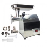 Cumpara ieftin Masina tocat carne electrica inox 3500W, 150 kg/ora, compacta 12 kg, site 5 si 8 mm, palnie carnati &ndash; CRAFT-TEC MK-10 MX1221