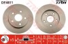 Disc frana TOYOTA COROLLA Limuzina (NRE18, ZRE17, ZRE18, NDE18) (2013 - 2016) TRW DF4811