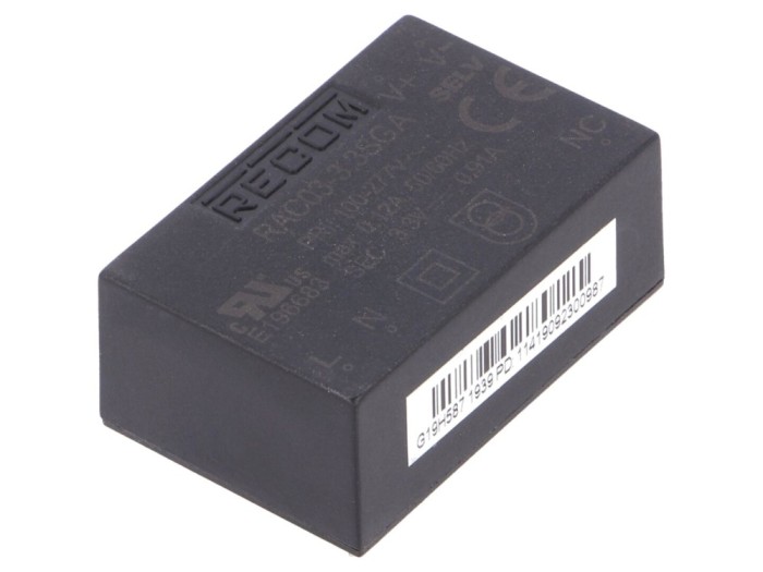 Convertor AC/DC 3W 3,3VDC