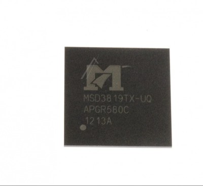 MSD3819TX-UQ LFBGA TRAY IC-SMD MSD3819TX-UQ LFBGA TRAY 759551605800 circuit integrat GRUNDIG foto