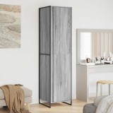 Cumpara ieftin Dressing Gri Sonoma 50 x 50 x 200 cm