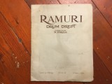 Revista Ramuri Drum Drept anul XVIII nr 12-13 / 15 iunie - 1 iulie 1924 !