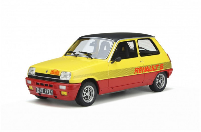 Macheta auto Renault 5 TS Monte Carlo 1978, LE 2000 pcs, 1:18 Otto Models