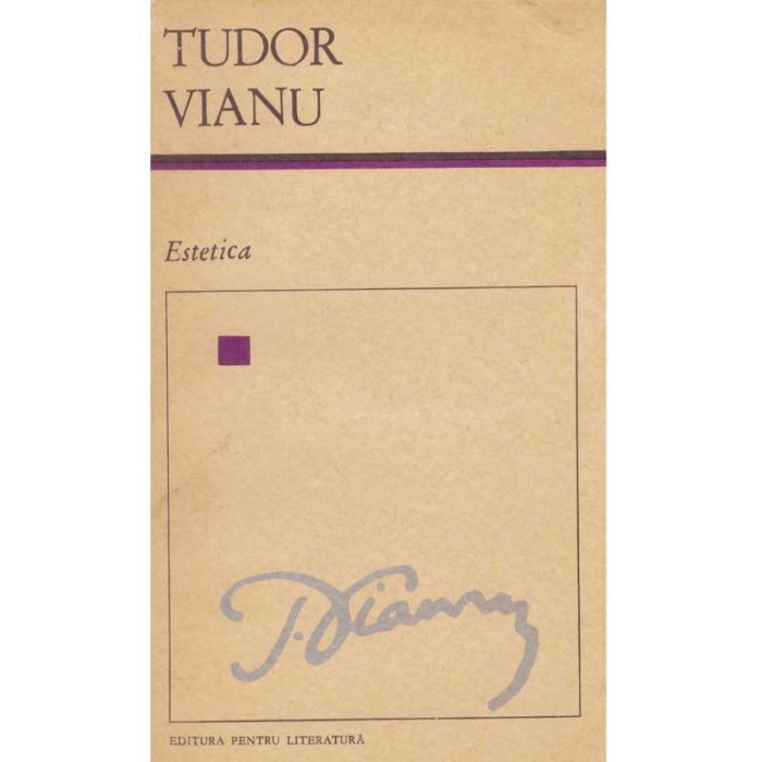 Tudor Vianu - Estetica - 134352