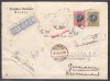 ROMANIA1930 LP 88 REGELE CAROL II LONDRA/PLIC CIRCULAT PAR AVION GALATI-GERMANIA, Stampilat