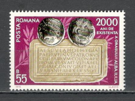 Romania.1975 2000 ani orasul Alba Iulia YR.590