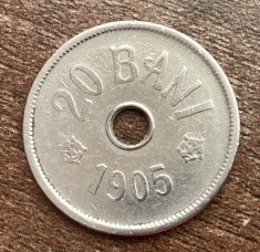 C10 204 - Moneda foarte veche - Romania - 20 bani 1905
