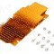Radiator extrudat, aluminiu, 61mm x 118mm, auriu, Advanced Thermal Solutions - ATS-1149-C1-R0
