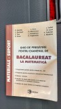 GHID DE PREGATIRE PENTRU EXAMENUL DE BACALAUREAT LA MATEMATICA . BURDUSEL