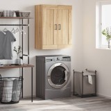 vidaXL Dulap TV pe perete stejar sonoma, 69,5x34x90 cm, lemn prelucrat 830391