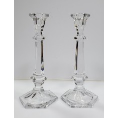 Pereche de sfesnice din cristal, Secol XX