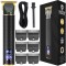 Aparat de tuns barba cu acumulator, trimmer pentru barba sau par cu accesorii incluse, model avx-wt-yyt-36-1