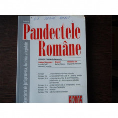 PANDECTELE ROMANE - foto