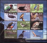 TONGA 2012, Fauna - Pasari, serie neuzată, MNH, Nestampilat