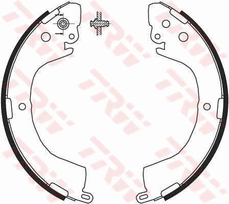 TRW GS8691 Set saboti frana