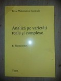 Analiza pe varietati reale si complexe- R. Narasimhan