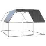 Cumpara ieftin Cotet de pasari pentru exterior, 3x4x2 m, otel zincat