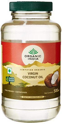 Ulei de Cocos Virgin Presat la Rece Bio 500ml Organic India foto