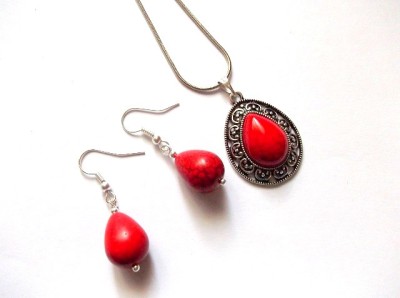set howlite rosu 37377 foto
