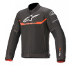 Geaca textil moto Alpinestars T-Sps Air, negru/fluo/rosu, marime L