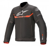 Cumpara ieftin Geaca textil moto Alpinestars T-Sps Air, negru/fluo/rosu, marime L