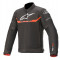 Geaca textil moto Alpinestars T-Sps Air, negru/fluo/rosu, marime L