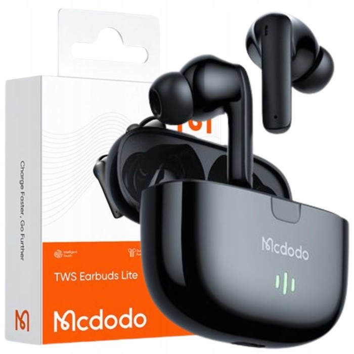 Mcdodo Căști Wireless In-Ear Cu Microfon Bluetooth Caz Negru