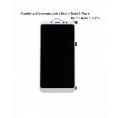Display cu touchscreen Complet Xiaomi Redmi Note 5, Note 5 Pro Alb