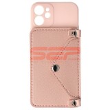 Toc TPU Crossbody Wallet Apple iPhone 12 mini PINK