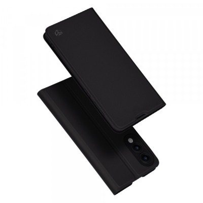 Husa pentru Samsung Galaxy S25 Edge S937, Techsuit, Magskin Book, Neagra foto